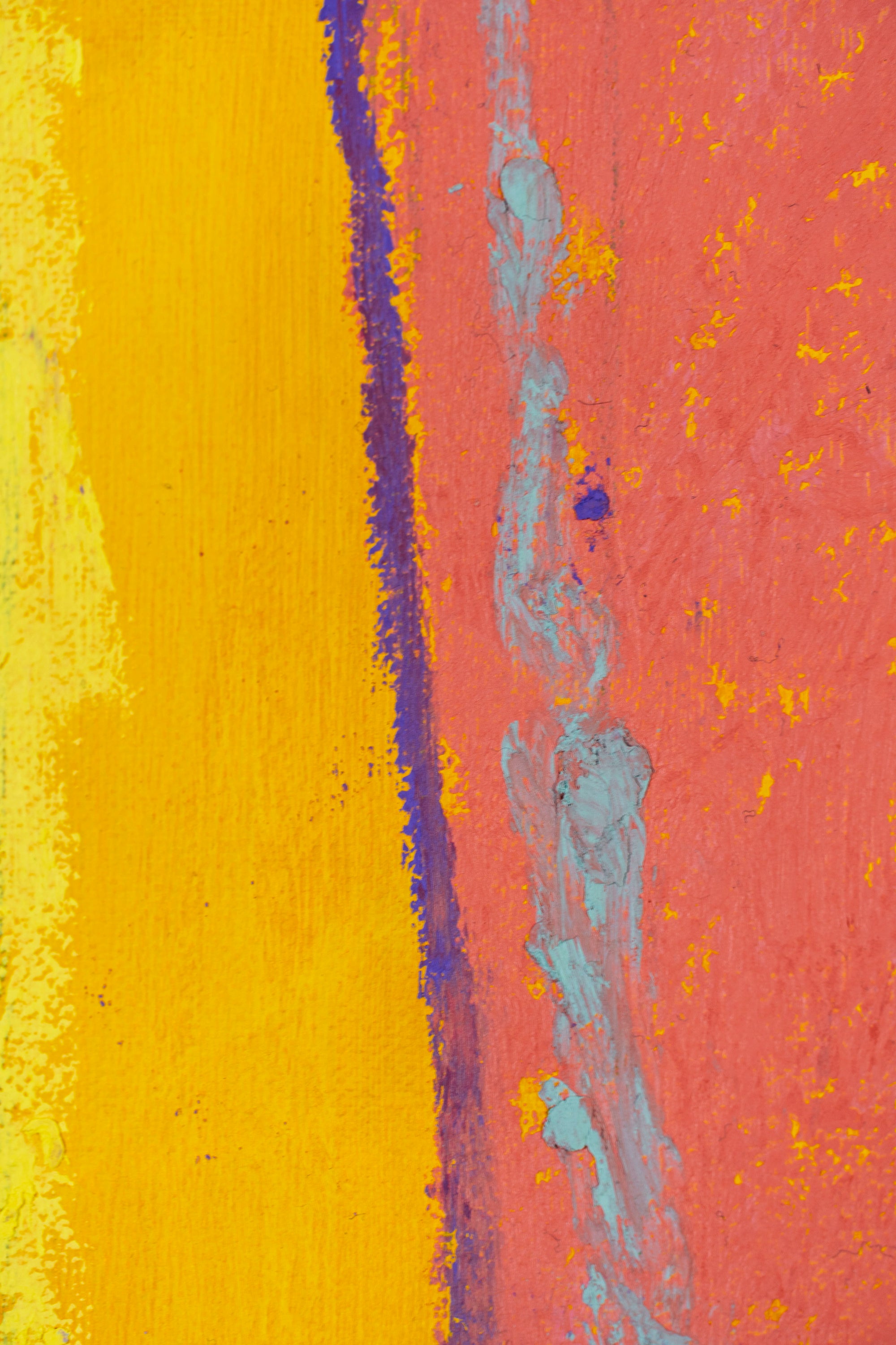 VASO NARANJA LINOGRABADO