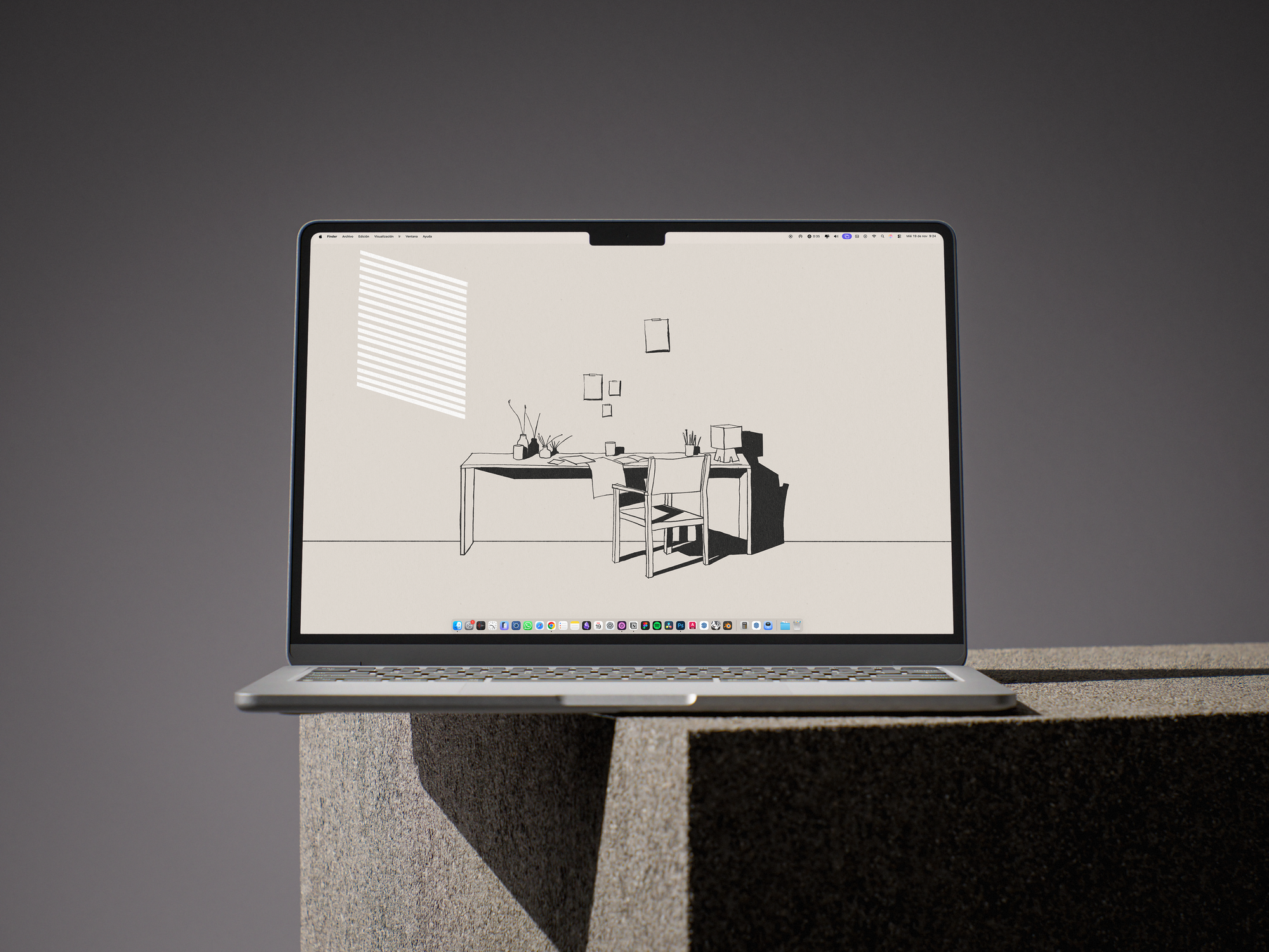 Studio Calm - Laptop