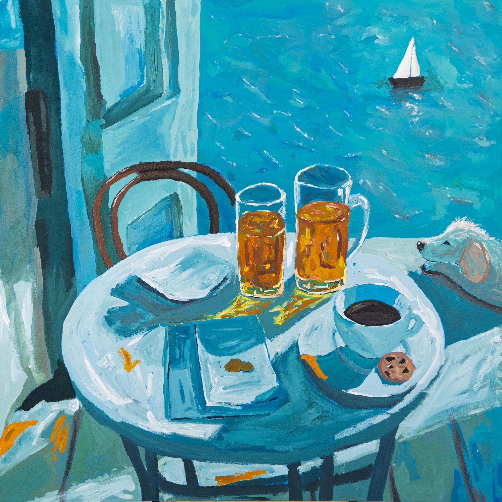 CAFETERÍA EN EL MAR